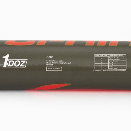 Воланы для бадминтона перьевые Li-Ning G600 Скорость 77 AYQR008-77E