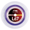 Струна для бадминтона Li-Ning L67 0,67мм Темная Сирень (200м) AXJV005-18