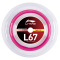 Струна для бадминтона Li-Ning L67 0,67мм Розовая (200м) AXJV005-6