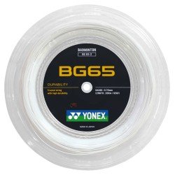 Струна Yonex BG65 0,70мм Белая (200м)