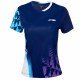 Футболка женская для бадминтона (сине-фиолетовая) Li-NING AAYW052-3