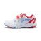 Кроссовки детские для бадминтона Li-Ning Almighty V JR (бело-красные)