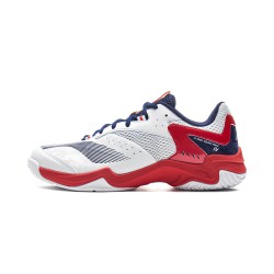 Кроссовки для бадминтона Li-Ning Sound Wave 4 (бело-красные)