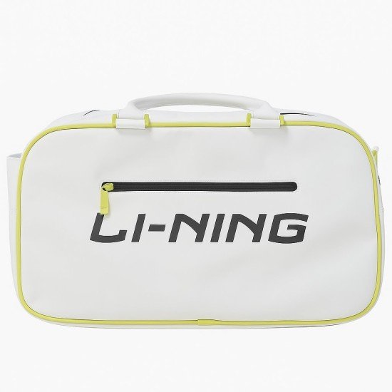 Сумка для бадминтона 2 ракетки (белая с лого) Li-NING ABLV023-1
