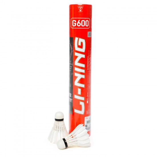 Воланы для бадминтона перьевые Li-Ning G600 Скорость 77 AYQR008-77 (China)