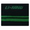 Напульсник унисекс (черный/зеленый) LI-NING AHWR014-3