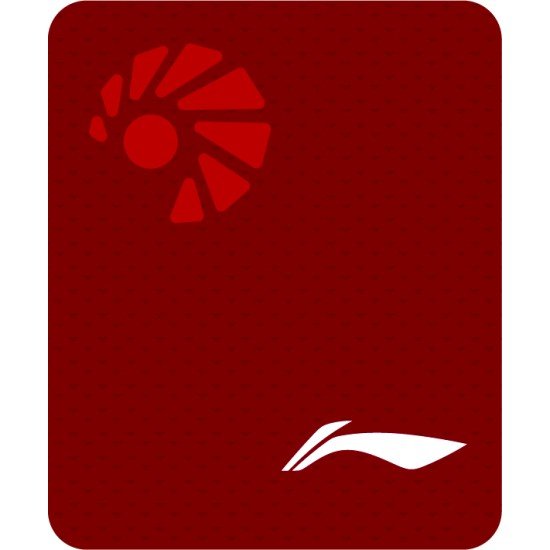 Напульсник унисекс с воланом (красный) LI-NING AHWS027-2