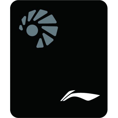 Напульсник унисекс с воланом (черный) LI-NING AHWS027-8