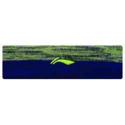 Повязка на голову унисекс (черно-салатов) LI-NING AQAN032-1
