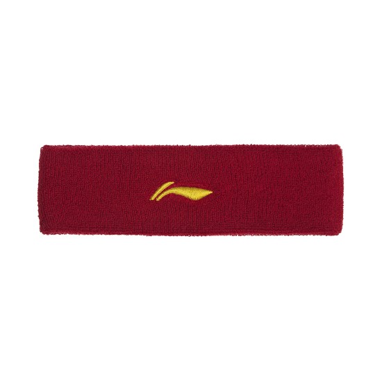 Повязка на голову унисекс (красная) LI-NING AQAP016-4