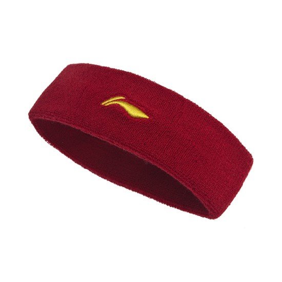 Повязка на голову унисекс (красная) LI-NING AQAP016-4