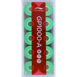 Намотка на ракетку тонкая GP1000-A (уп 10 шт) бирюзовая LI-NING ASJT067-9