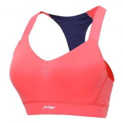 Спортивный бюстгальтер для тренировок (коралловый) Li-NING AUBP012-3