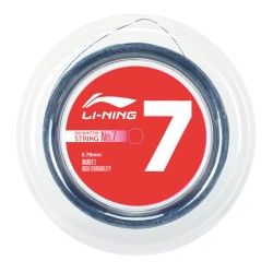 Струна для бадминтона Li-Ning No.7 0,70мм Черная (200м) AXJJ066-3