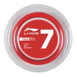 Струна для бадминтона Li-Ning No.7 0,70мм Красная (200м) AXJJ066-4