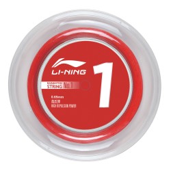 Струна для бадминтона Li-Ning No.1 0,65мм Красная (200м) AXJJ072-4
