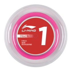 Струна для бадминтона Li-Ning No.1 0,65мм Розовая (200м) AXJJ072-6
