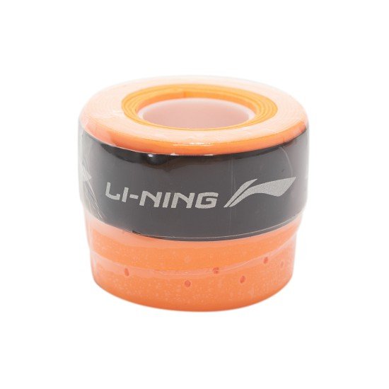Намотка на ракетку тонкая (уп 10 шт) оранжевая LI-NING AXJQ008-67