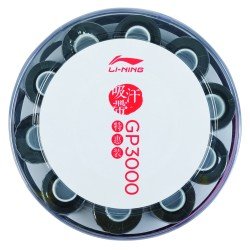 Намотка на ракетку тонкая (уп 60 шт) черная LI-NING AXJR010-1