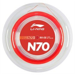 Струна для бадминтона Li-Ning N70 0,70мм Красная (200м) AXJT051-4