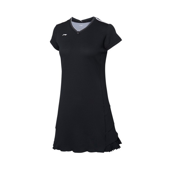 Платье с шортами (черное) Li-NING ASKP114-4