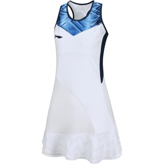 Платье с шортами (белое) для бадминона Li-NING ASKS146-1