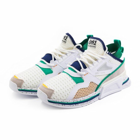 Кроссовки повседневные 001 Shake (белые, цветные) Li-NING AGLP012-4