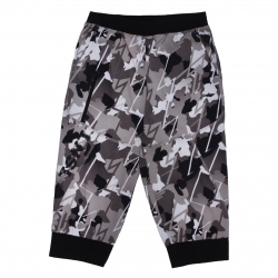 Спортивные брюки 3/4 (камуфляжный, серый) Li-NING YKQP005-4