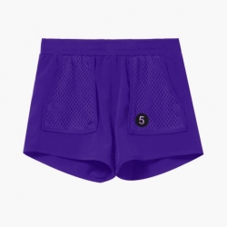 Шорты спортивные Bad5 Girl (фиолетовые) Li-NING YKSP078-4