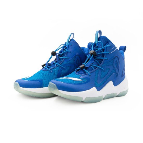 Кроссовки детские для баскетбола (синие) Li-NING YKBP012-1