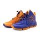 Кроссовки детские для баскетбола (оранжево-фиолетовые) Li-NING YKBP012-3