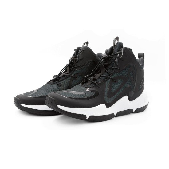 Кроссовки детские для баскетбола (черные) Li-NING YKBP012-5