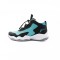 Кроссовки детские для баскетбола (бирюзовые, черные) Li-NING YKBP014-1