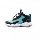 Кроссовки детские для баскетбола (бирюзовые, черные) Li-NING YKBP014-1