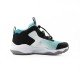 Кроссовки детские для баскетбола (бирюзовые, черные) Li-NING YKBP014-1