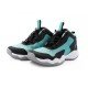 Кроссовки детские для баскетбола (бирюзовые, черные) Li-NING YKBP014-1