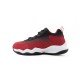 Кроссовки детские для баскетбола (бордовые, черные) Li-NING YKBP024-1