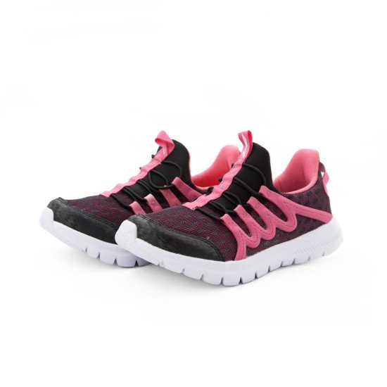 Кроссовки детские (черные, розовые) Li-NING YKCP098-4