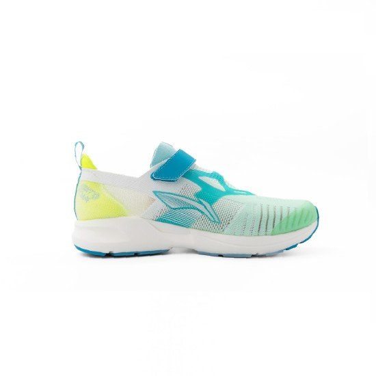Кроссовки детские для бега (бледно-зеленые, голубые) Li-NING YKFP022-4