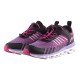 Кроссовки детские для бега (черные, малиново-сиреневые) Li-NING YKFP028-2
