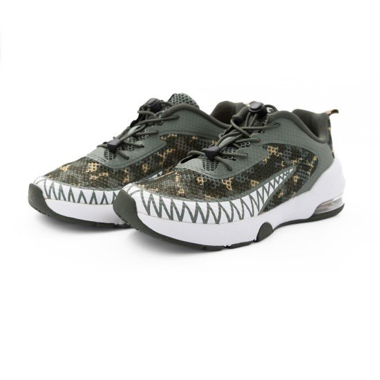 Кроссовки детские для бега (хаки) Li-NING YKFP048-3