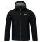 Ветровка мужская с капюшоном (черная) Li-NING AFDW327-1