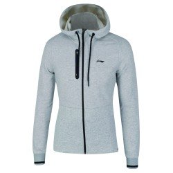 Олимпийка с капюшоном/Hoody женская (серый) Li-NING AWDN916-2