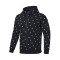 Олимпийка с капюшоном мужская/Hoody (черная с принтом) Li-NING AWDP869-2