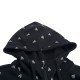 Олимпийка с капюшоном мужская/Hoody (черная с принтом) Li-NING AWDP869-2