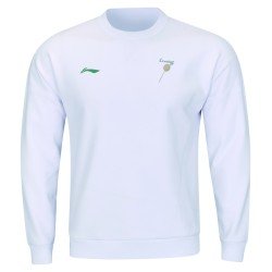 Толстовка мужская (белая с принтом) Li-NING AWDR805-1