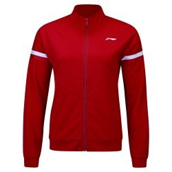 Спортивный костюм женский (красный/черн) Li-NING AWES006-4