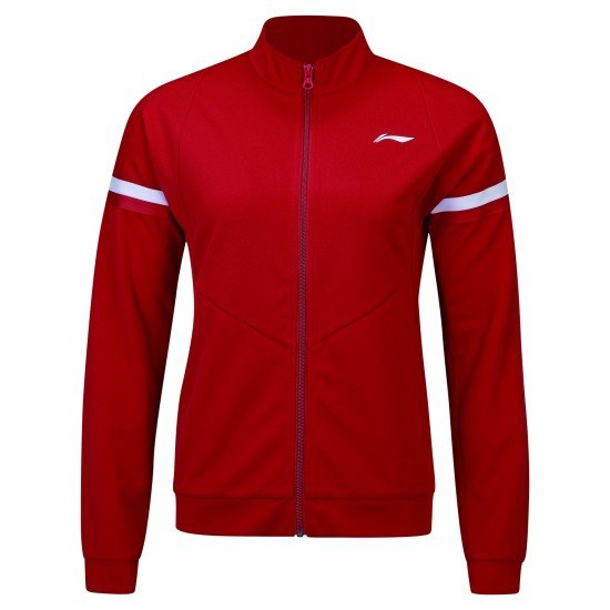 Спортивный костюм женский (красный/черн) Li-NING AWES006-4