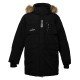 Пуховик с капюшоном мужской (черный) Li-NING AYMN043-3