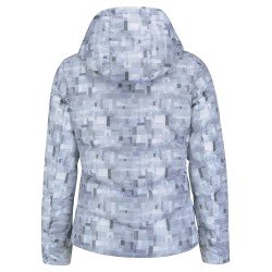 Пуховик с капюшоном женский (серый) Li-NING AYMN082-1